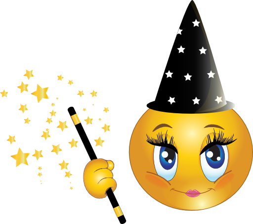 Witch Girl Smiley Emoticon