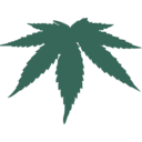 download Cannabis Leaf clipart image with 45 hue color
