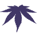 download Cannabis Leaf clipart image with 135 hue color