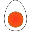 download Hard Boiled Egg clipart image with 315 hue color