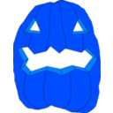 download Pumpkin clipart image with 180 hue color