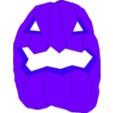 download Pumpkin clipart image with 225 hue color