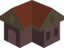 Placeholder Isometric Building Icon Colored Dark