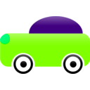 download Car clipart image with 90 hue color