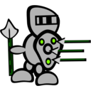 download Knight clipart image with 90 hue color
