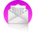 download Big Mail Icon clipart image with 270 hue color