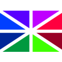 download Batasuna Basque Nationalists Flag clipart image with 225 hue color