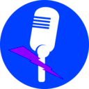 download Icon Wireless Microphone clipart image with 225 hue color