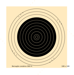 Bersaglio Carabina 300m