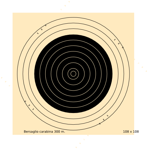 Bersaglio Carabina 300m