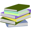 download Stack Of Books 01 clipart image with 45 hue color