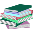 download Stack Of Books 01 clipart image with 135 hue color