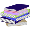 download Stack Of Books 01 clipart image with 225 hue color