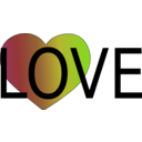 download Love Icon clipart image with 90 hue color