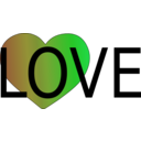 download Love Icon clipart image with 135 hue color
