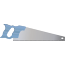 download Handsaw clipart image with 180 hue color