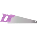 download Handsaw clipart image with 270 hue color