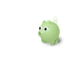 download Pig clipart image with 90 hue color