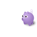 download Pig clipart image with 270 hue color