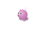 download Pig clipart image with 315 hue color
