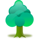 download Tree clipart image with 45 hue color