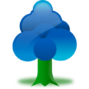 download Tree clipart image with 90 hue color