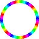 download 72 Circle Ring clipart image with 90 hue color