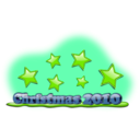 download Christmas 2010 Text clipart image with 90 hue color