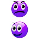 download Smiley 7 clipart image with 225 hue color