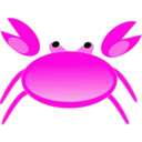download A Red Crab2 clipart image with 315 hue color
