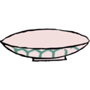 download Plate clipart image with 315 hue color