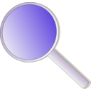 download Magniflying Glass clipart image with 45 hue color