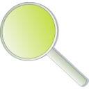 download Magniflying Glass clipart image with 225 hue color