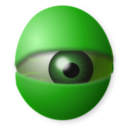 download Am Eyeball Egg clipart image with 90 hue color