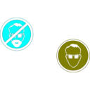 download No Hipsters Original clipart image with 180 hue color