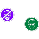 download No Hipsters Original clipart image with 270 hue color
