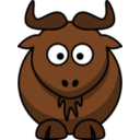 Cartoon Gnu