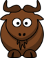 Cartoon Gnu