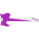 download My Guitar clipart image with 90 hue color