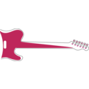 download My Guitar clipart image with 135 hue color