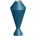 download Vase clipart image with 315 hue color