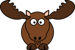 Cartoon Moose