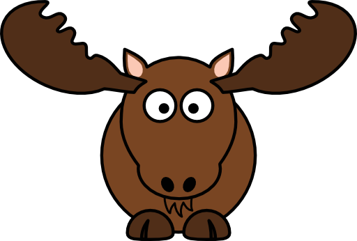 Cartoon Moose