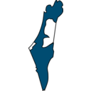 download Israel And The Palestinian Territories clipart image with 90 hue color