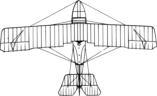 Grigorovich M 5 Aircraft Top View