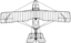 Grigorovich M 5 Aircraft Top View