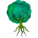 download Simple Tree 1 clipart image with 45 hue color