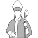 download Bishop clipart image with 45 hue color