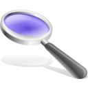 download Magnifying Glass clipart image with 45 hue color