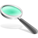 download Magnifying Glass clipart image with 315 hue color